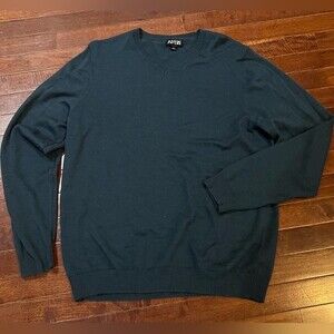 Apt 9 Men's Long Sleeve Dark Gray Sweater Size Large